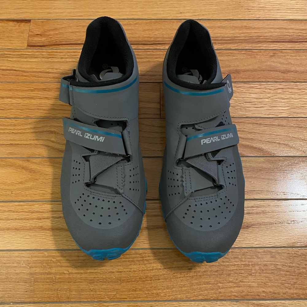 Pearl Izumi X-Alp Divide Charcoal/Teal Cycling Shoes UK Size 42/ US Women9.5
